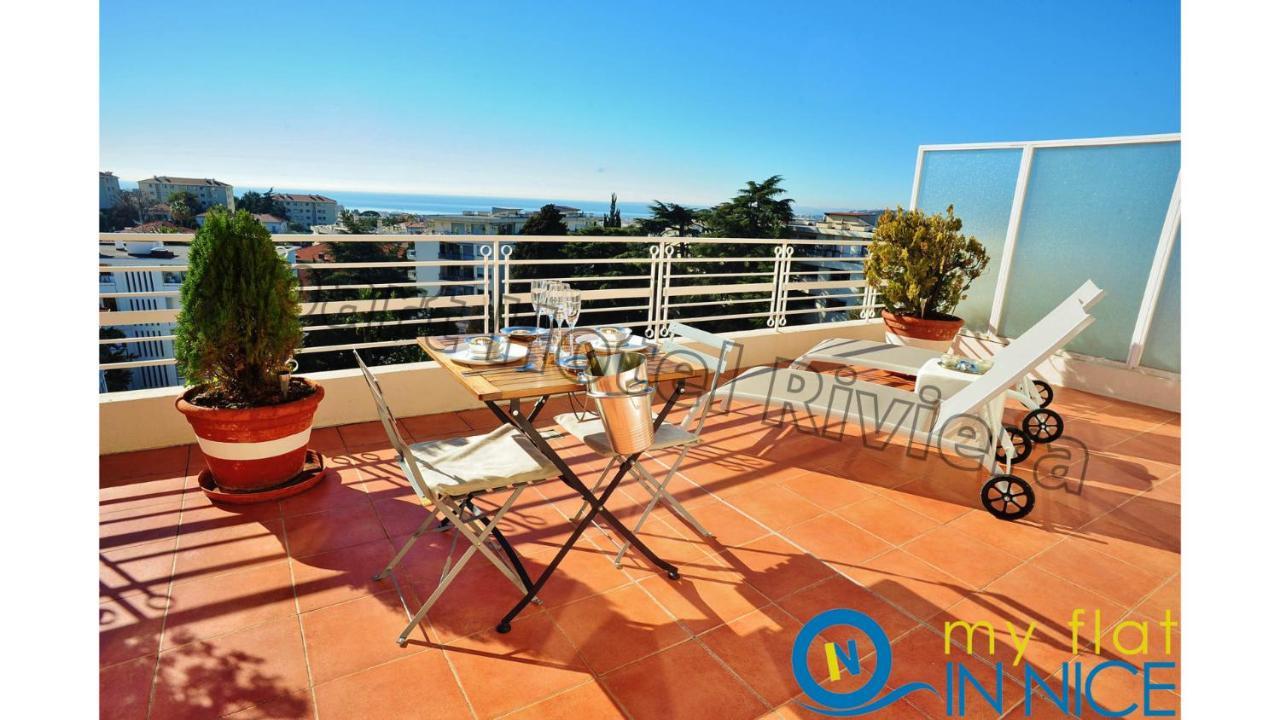 Riviera - Cimiez - Luxueux Loft Ac - Sea View - 2 Larges Terrasses - Esprit Penthouse - 2 Pieces - Terrasse Loft Cimiez *